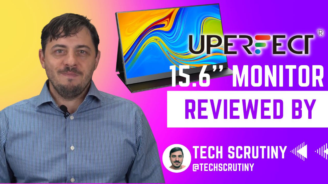 Review: UPerfect 15.6 Portable, Touch Monitor with Battery - YuenX