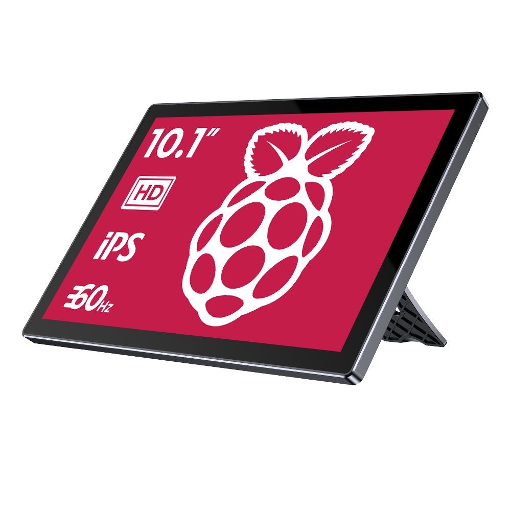 UPERFECT Monitor Touchscreen da 15.6 pollici schermo 1080P IPS Raspberry Pi  con altoparlanti LCD VESA HDMI DVI VGA per telefono PC portatile PS4