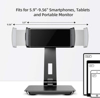 Portable Monitor Stands Folding Mounts Adjustable iPad Holder – UPERFECT